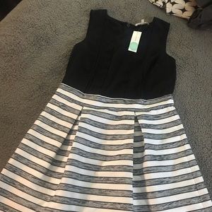 Women’s striped, A line dress